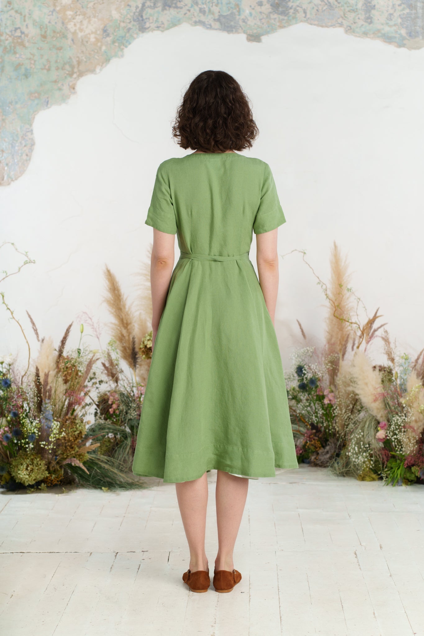 Wrap Dress, Short Sleeve