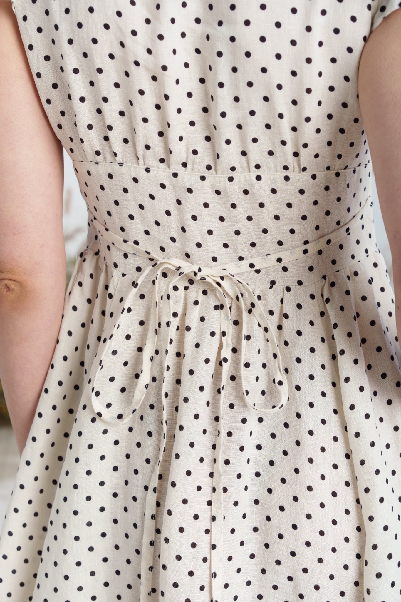 Diane Dress, Ruffle Sleeve