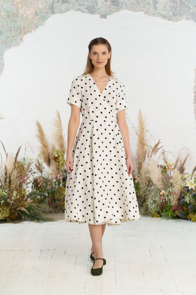 Wrap Dress, Short Sleeve