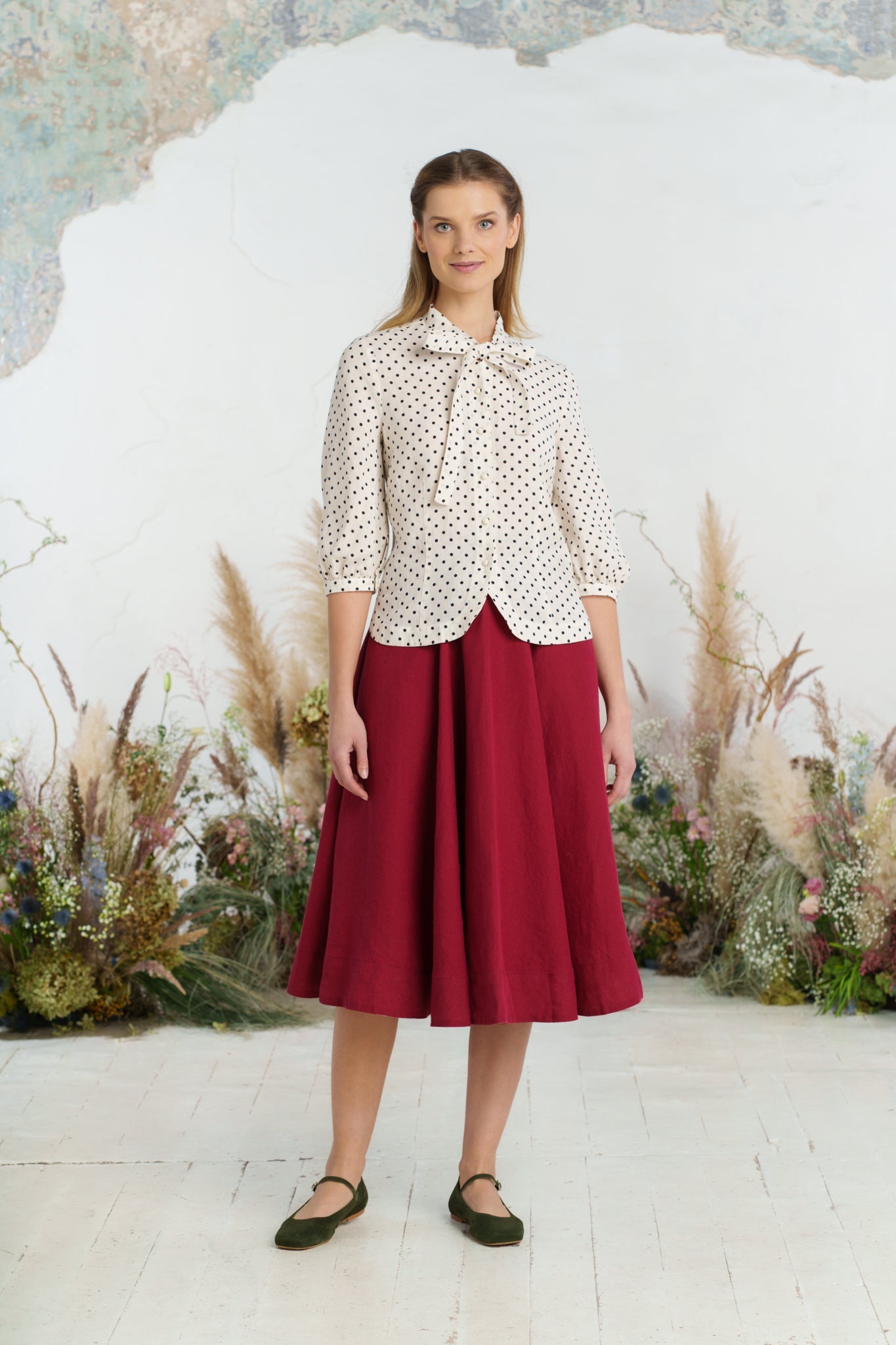 Jasmine Shirt, 3/4 Sleeve