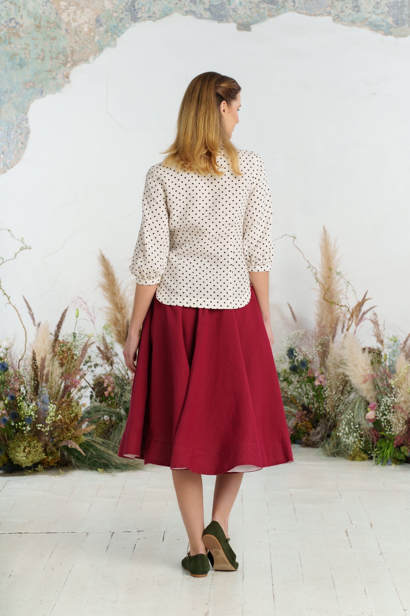 Jasmine Shirt, 3/4 Sleeve
