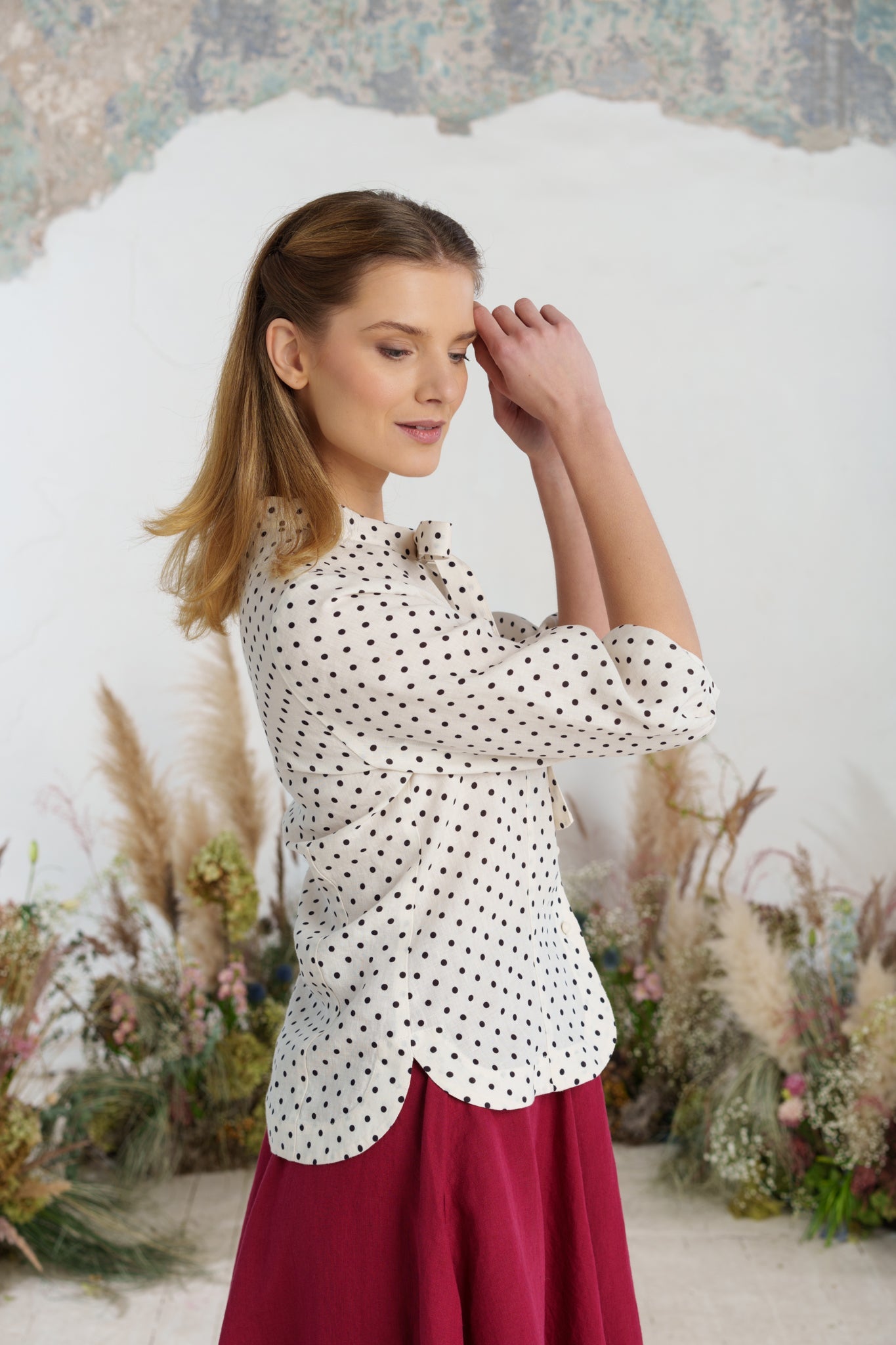 Jasmine Shirt, 3/4 Sleeve