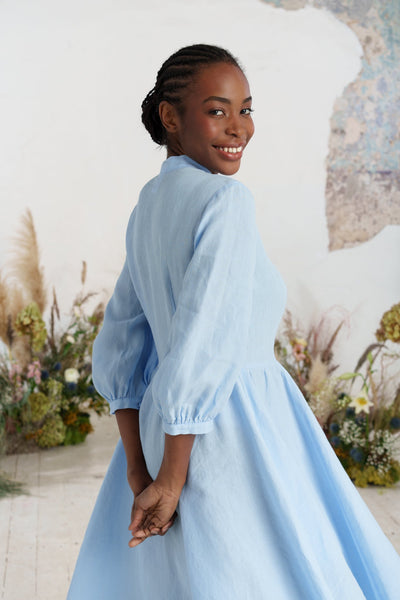 Jasmine Dress, 3/4 Sleeve