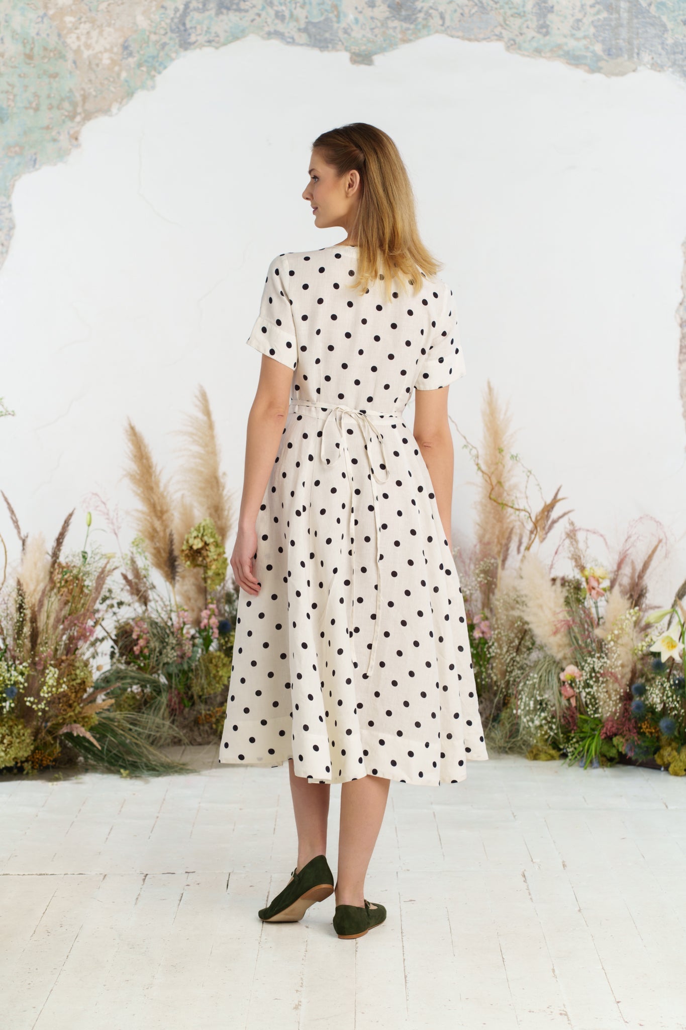 Wrap Dress, Short Sleeve