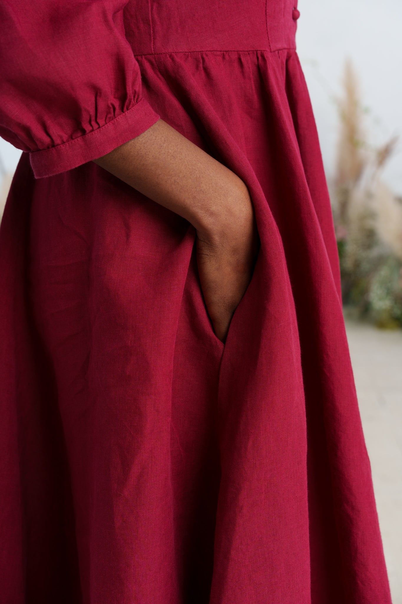 Jasmine Dress, 3/4 Sleeve