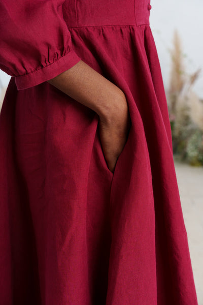 Jasmine Dress, 3/4 Sleeve