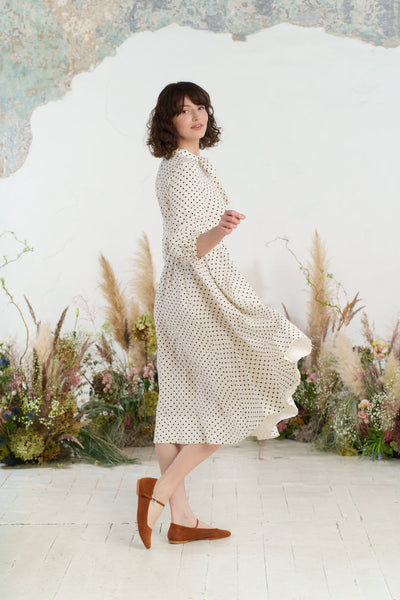 Jasmine Dress, 3/4 Sleeve