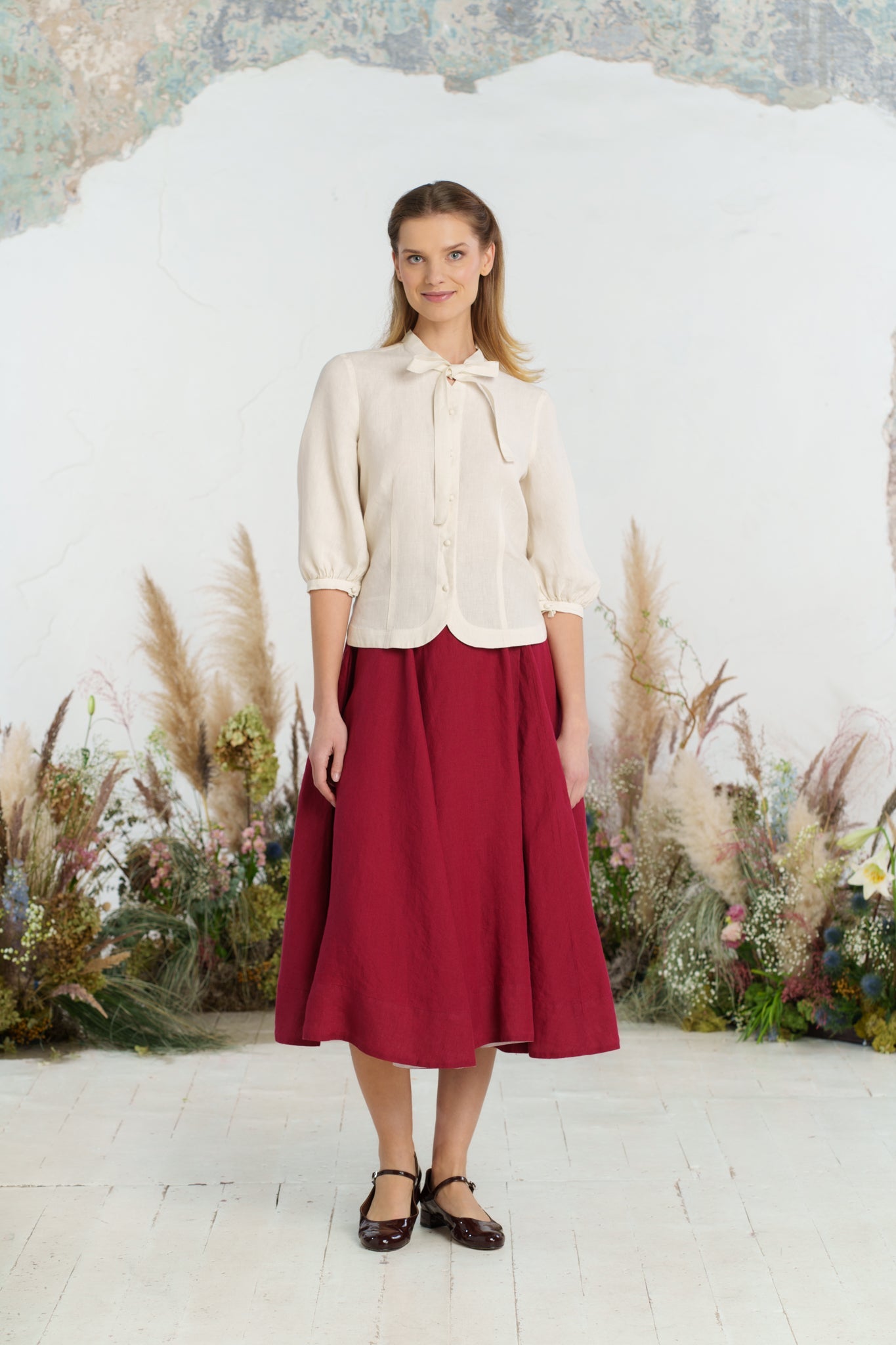 Jasmine Shirt, 3/4 Sleeve
