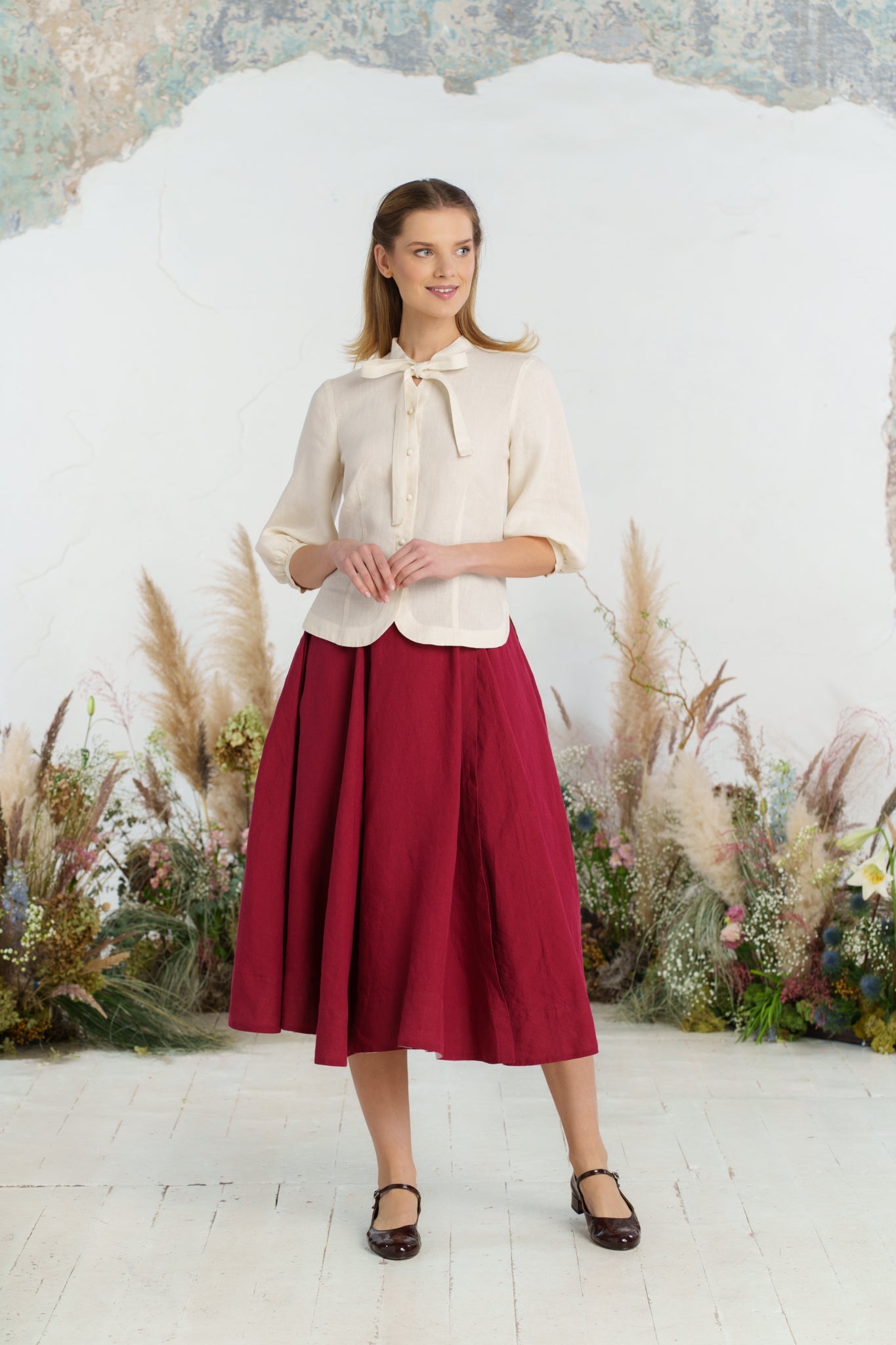 Jasmine Shirt, 3/4 Sleeve