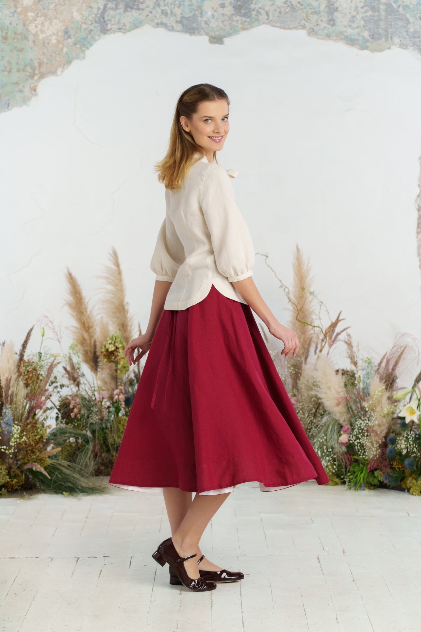 Jasmine Shirt, 3/4 Sleeve
