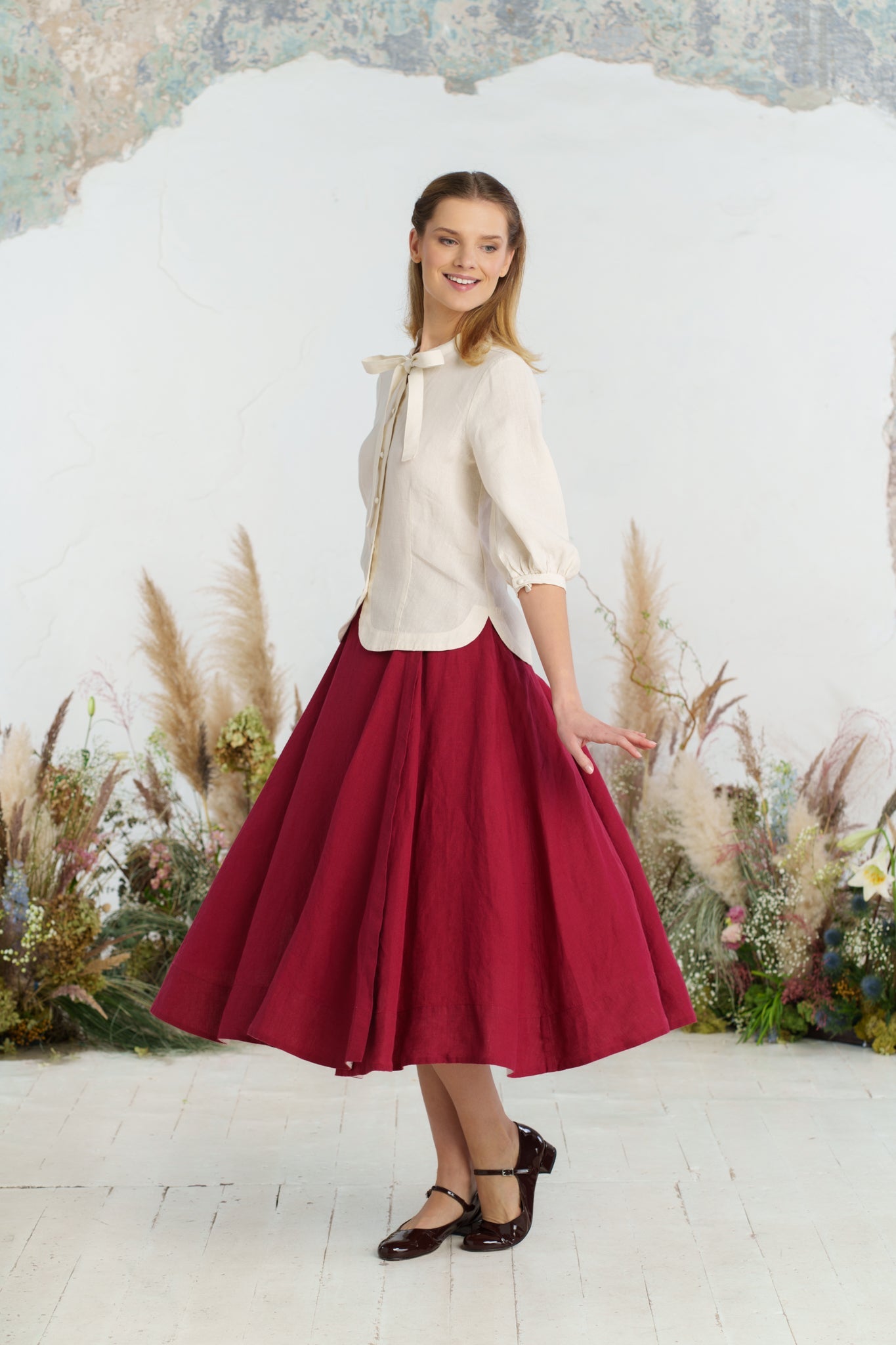 Jasmine Shirt, 3/4 Sleeve