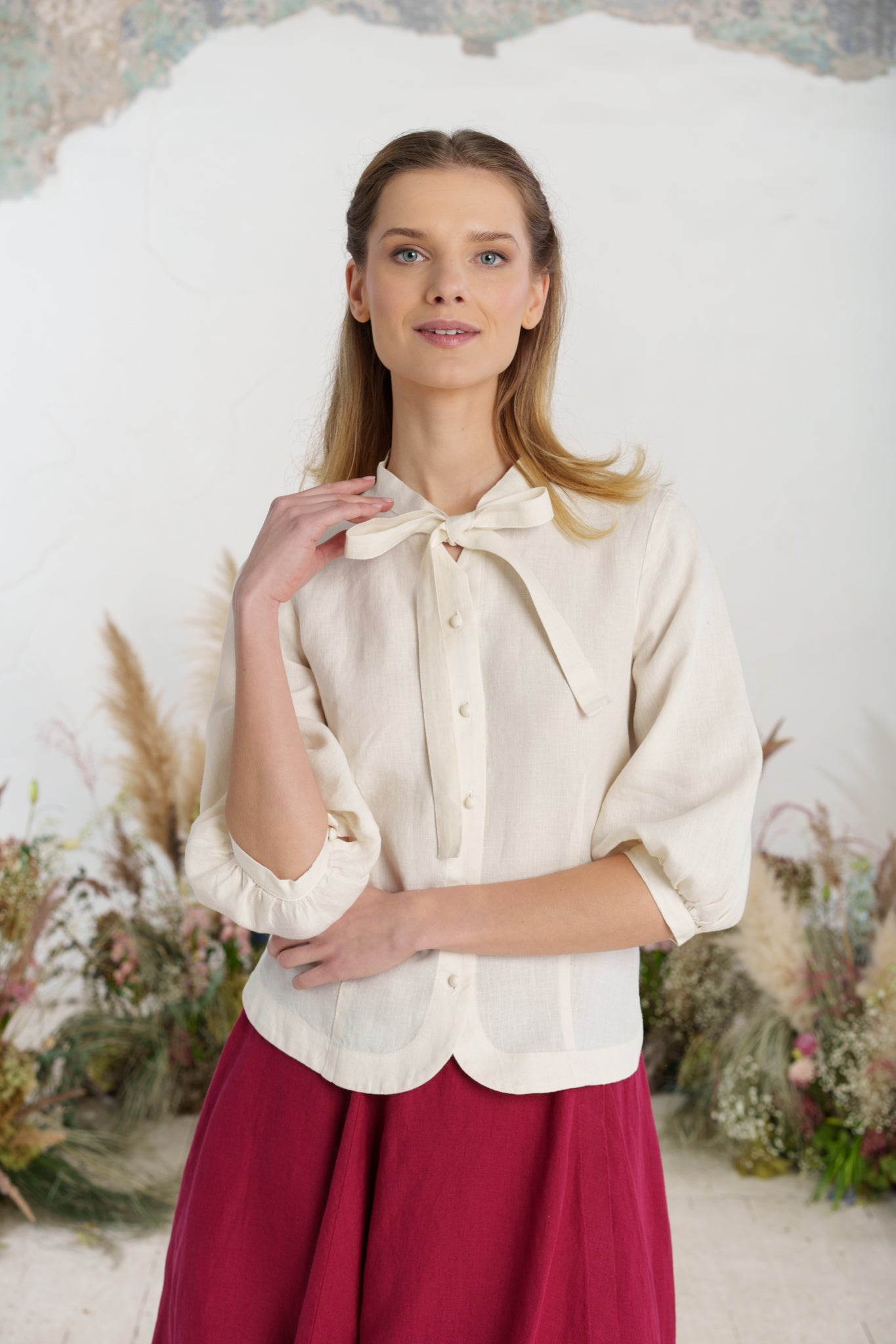 Jasmine Shirt, 3/4 Sleeve
