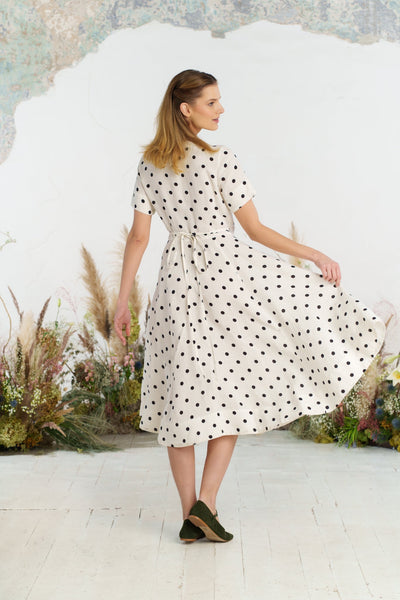 Wrap Dress, Short Sleeve
