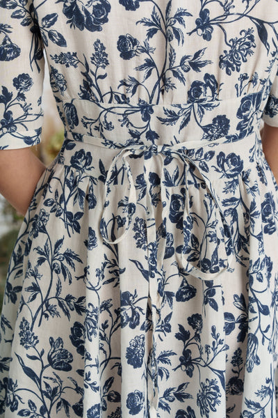 Diane Dress, Puffed Sleeve