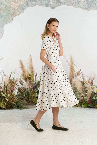Wrap Dress, Short Sleeve