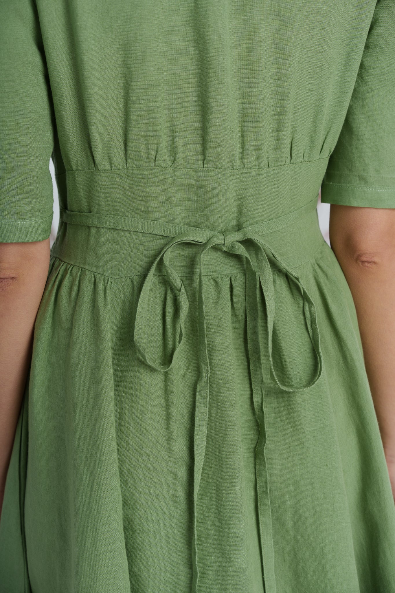 Diane Dress, Puffed Sleeve