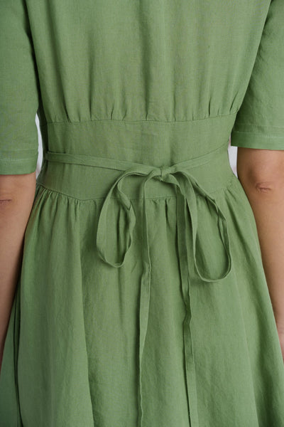 Diane Dress, Puffed Sleeve