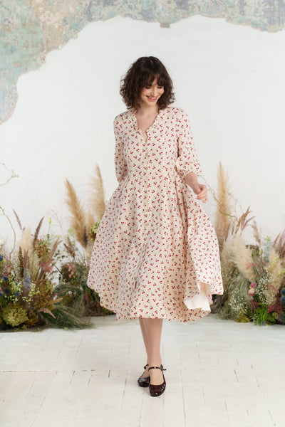 Ophelia Dress, 3/4 Sleeve, Mon Chéri
