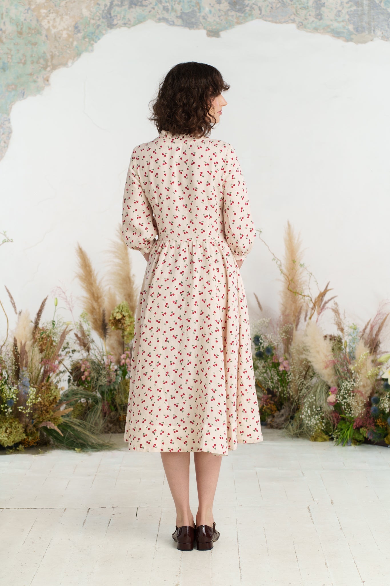 Ophelia Dress, 3/4 Sleeve, Mon Chéri