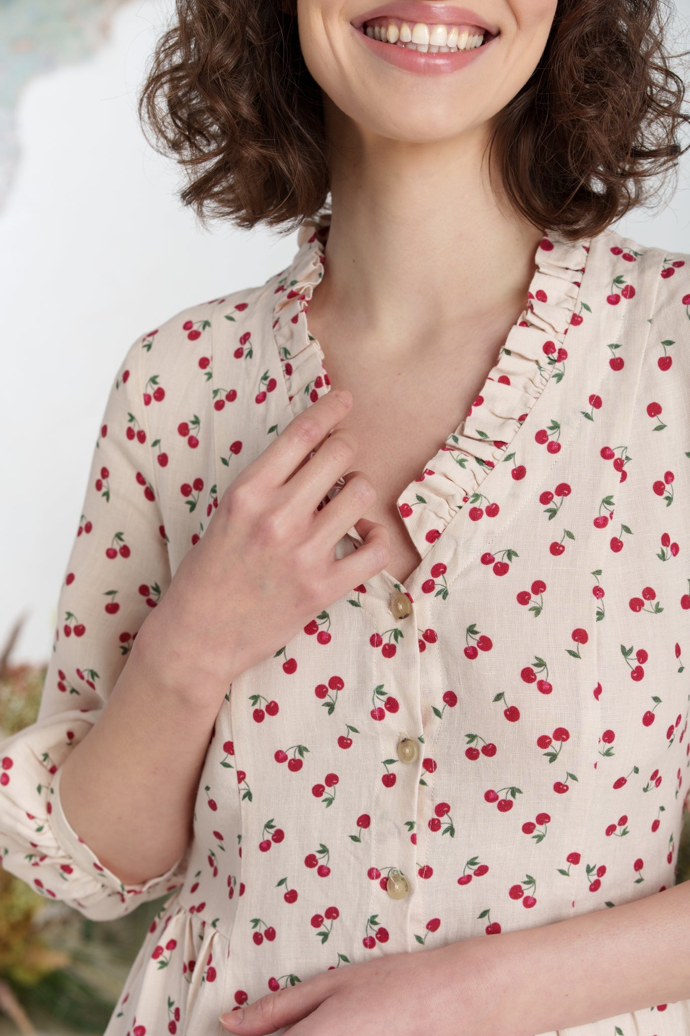 Ophelia Dress, 3/4 Sleeve, Mon Chéri