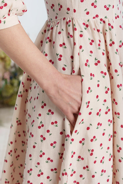 Ophelia Dress, 3/4 Sleeve, Mon Chéri