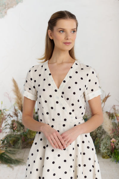 Wrap Dress, Short Sleeve