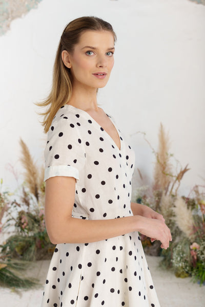 Wrap Dress, Short Sleeve
